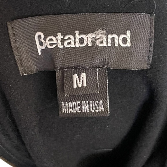 Betabrand Fleece-Lined Little Black Dress, Size M - Picture 8 of 10